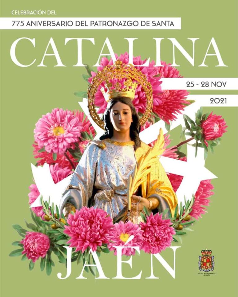 775 aniversario de la patrona de la ciudad, Santa Catalina de Jaén