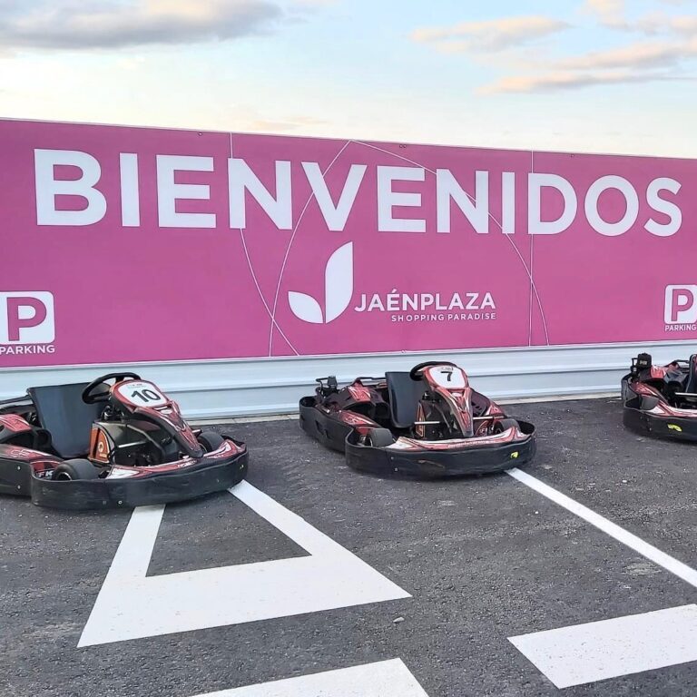 Mañana comienza a funcionar la pista de Karts del Jaén Plaza