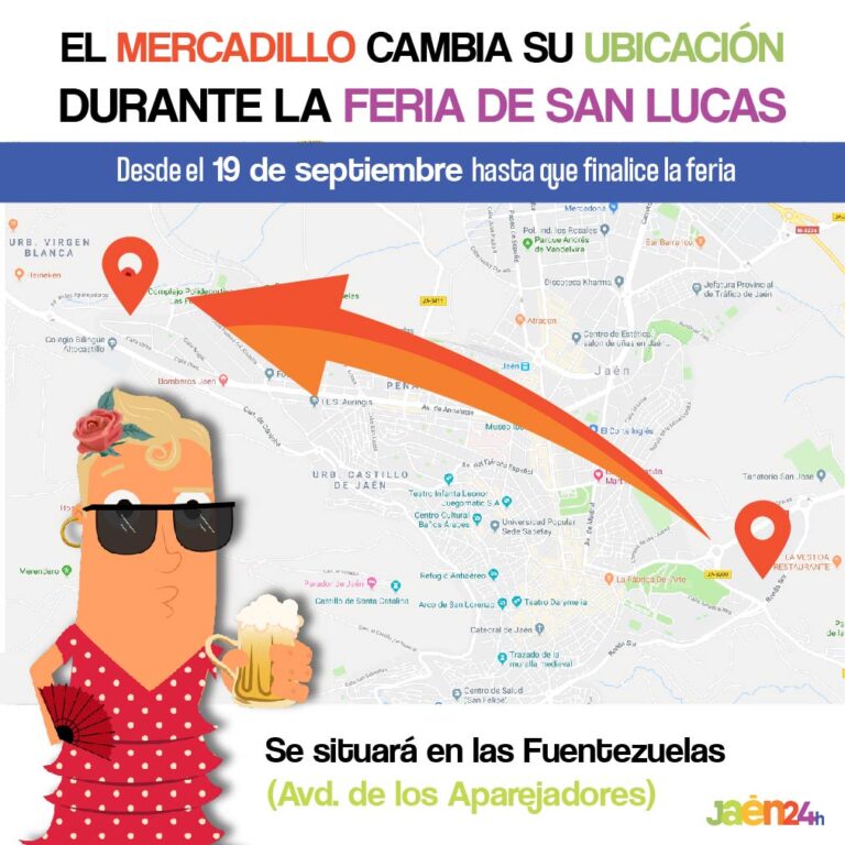 El Mercadillo de Jaén se situará en las Fuentezuelas