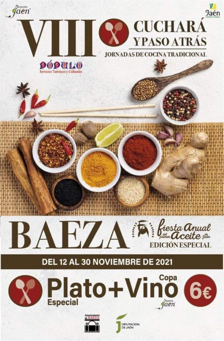 Vuelven a Baeza las jornadas gastronómicas “Cuchará y Paso Atrás”