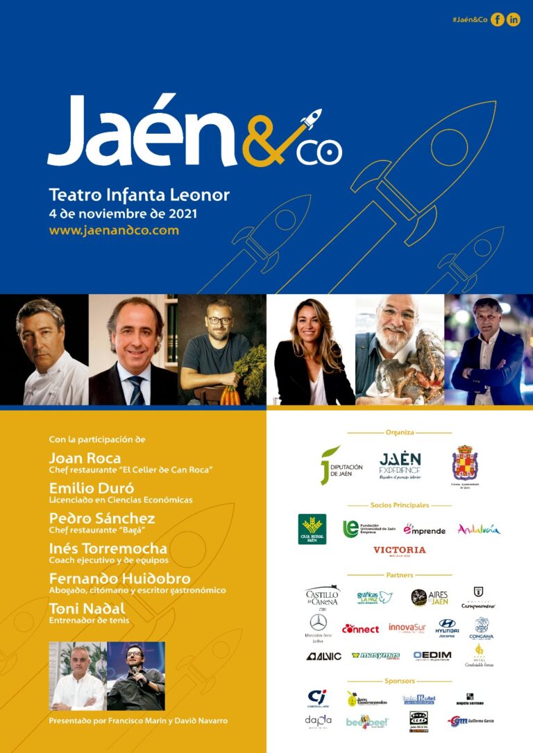 La jornada empresarial ‘Jaén & Co.’ fomentará la sinergia en el tejido productivo de Jaén.