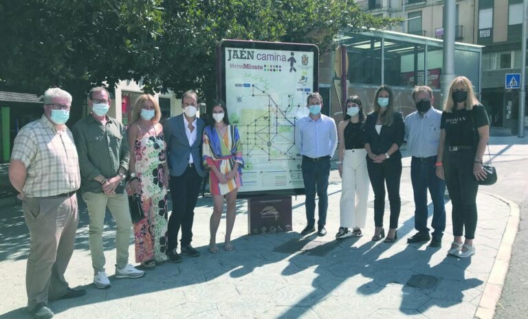 MetroMinuto, el proyecto que nace para fomentar los recorridos a pie en Jaén