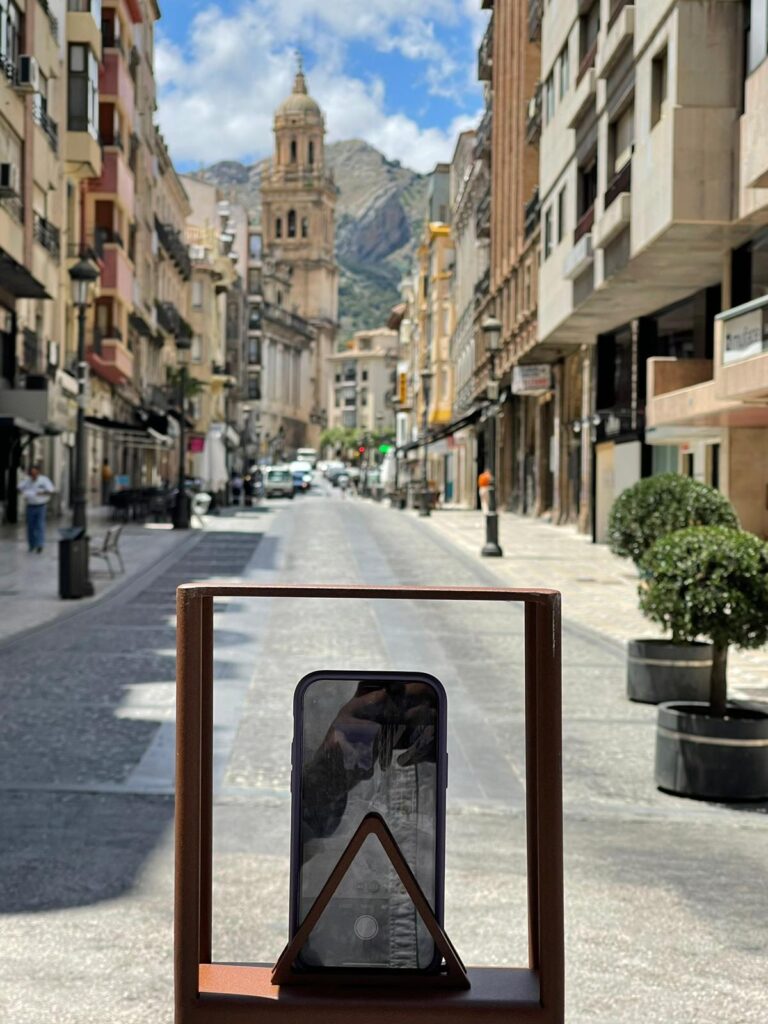 Nuevos postes para tomar fotos en los lugares más emblemáticos de Jaén