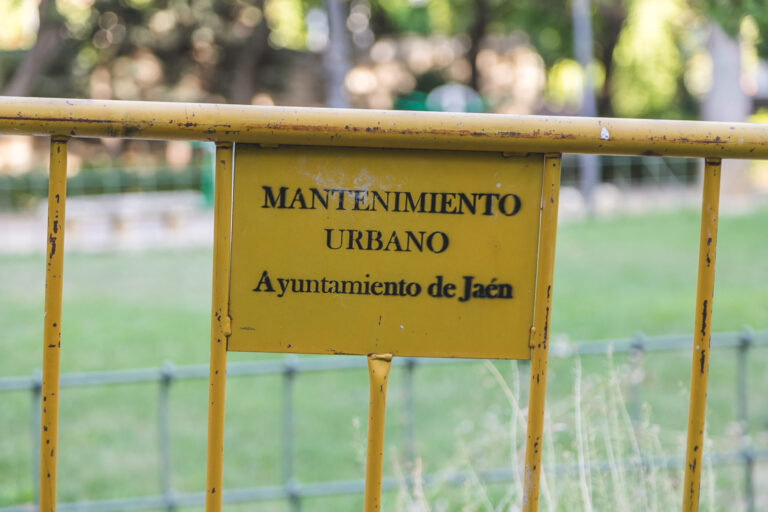 Corte de tráfico en la calle Arquitecto Berges