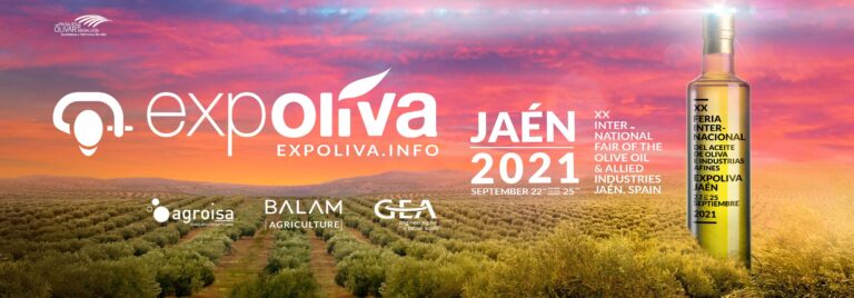 La XX edición de Expoliva, vuelve en septiembre de 2021 a Jaén