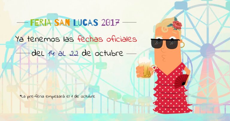 Fechas oficiales de la Feria San Lucas 2017: del 14 al 22 de octubre