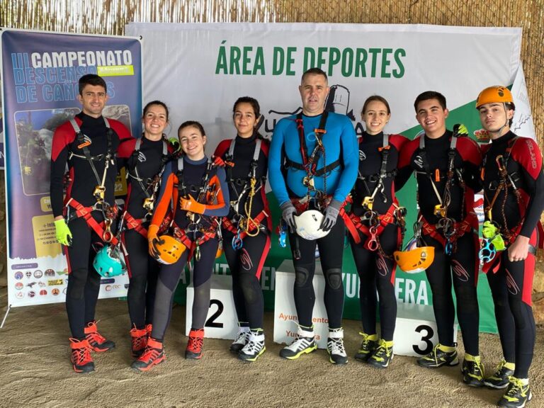 El Grupo de Espeleología de Villacarrillo, Campeón Nacional de Descenso de Cañones y Barrancos