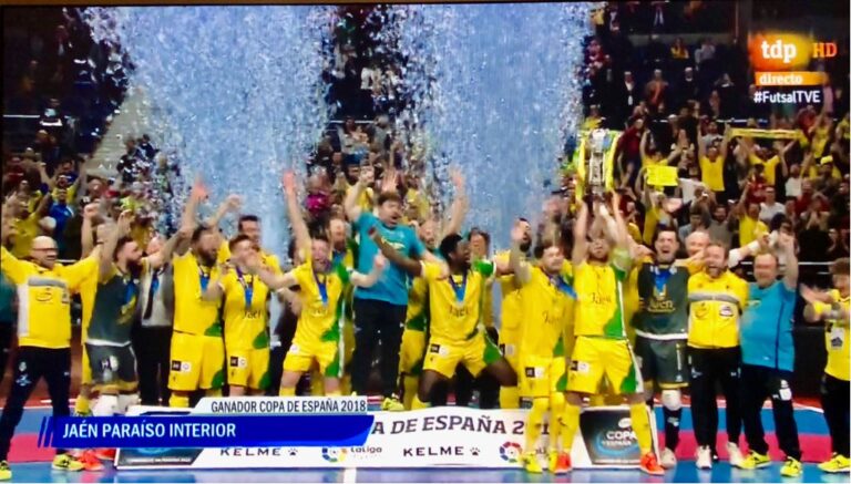 El Jaén Paraíso Interior gana la Copa de España de fútbol sala