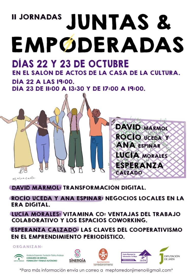 Las jornadas «Juntas & Empoderadas” fomenta la transformación digital de las pymes