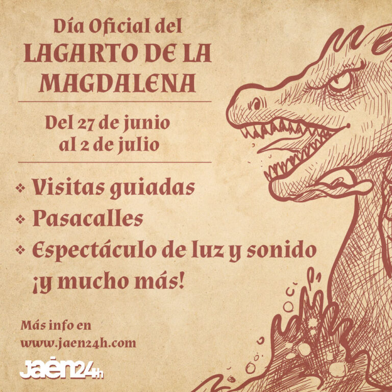 El Día del Lagarto de la Magdalena se celebra en Jaén con 17 actividades