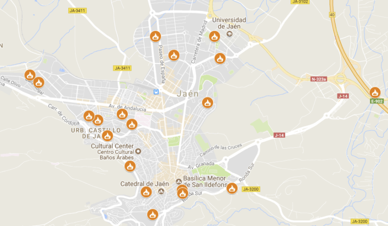 San Antón. 23 lumbres iluminarán la capital jiennense el 13 de enero