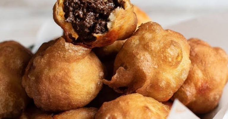 Buñuelos de morcilla. Receta ubetense