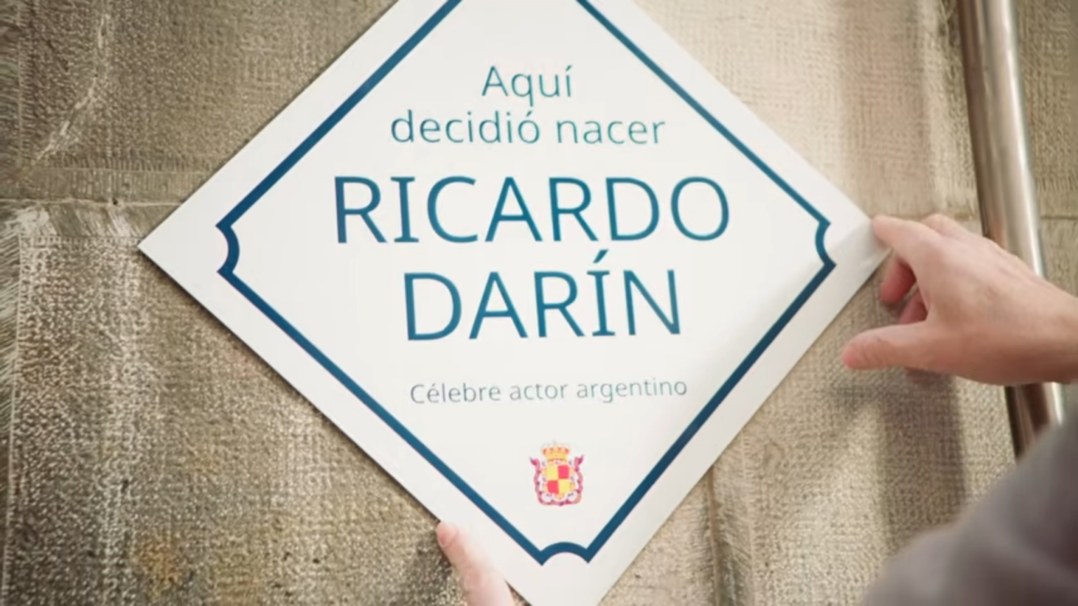 Placa Ricardo Darín