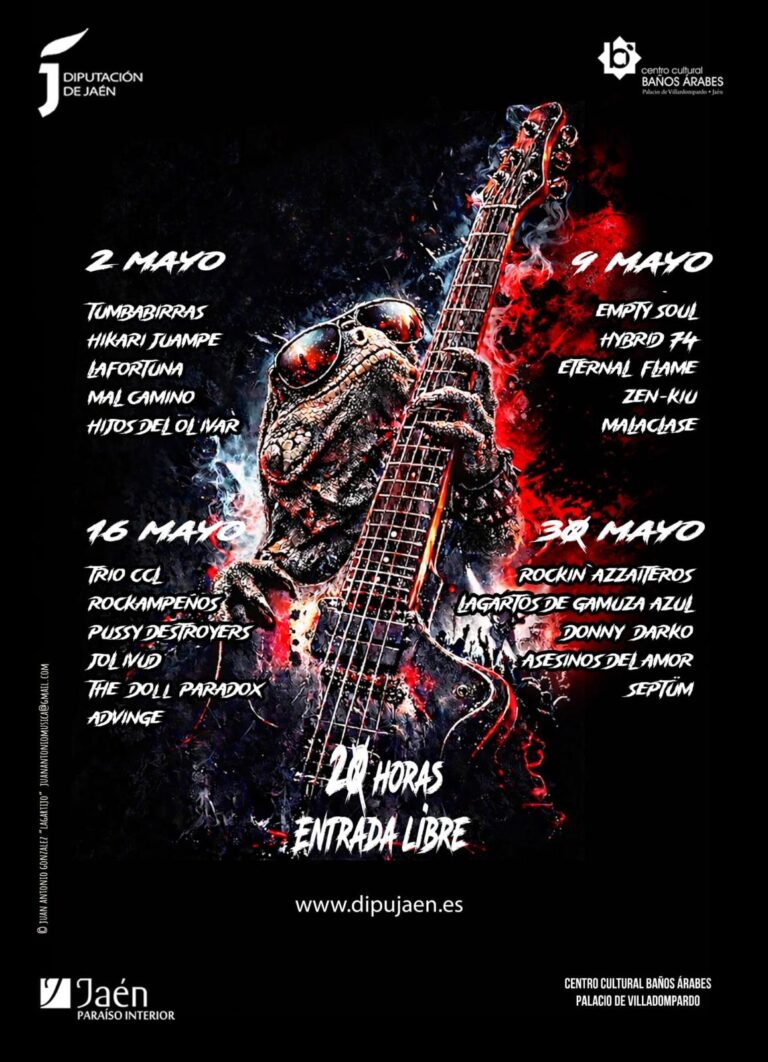 Ciclos de Conciertos de Rock 2026