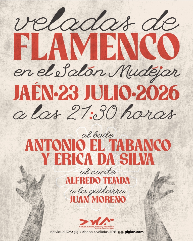 Veladas Flamencas de Jaén 2026 — Antonio El Tabanco y Erica da Silva