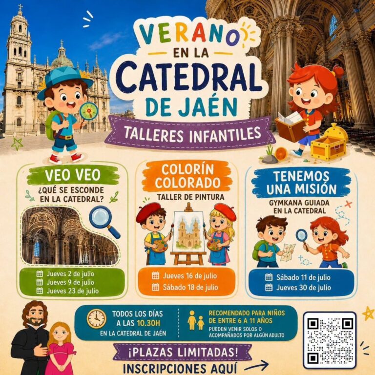 Verano en la Catedral de Jaén 2026 — talleres infantiles