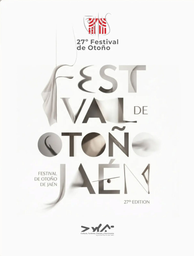 Cartel oficial del Festival de Otoño de Jaén 2026