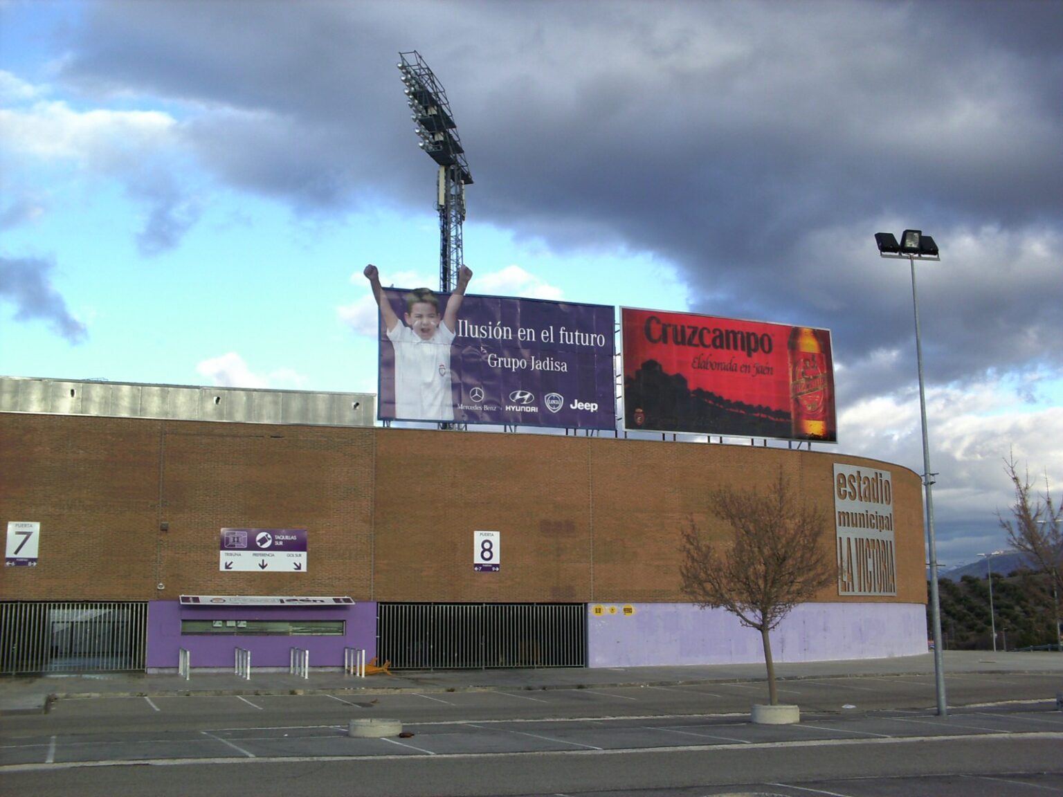 Estadio de La Victoria, casa del Real Jaén
