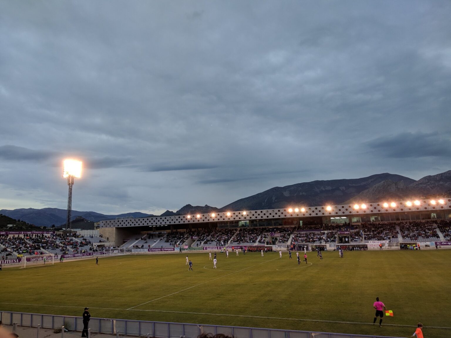 Partido del Real Jaén en el Estadio de La Victoria (imagen de archivo)