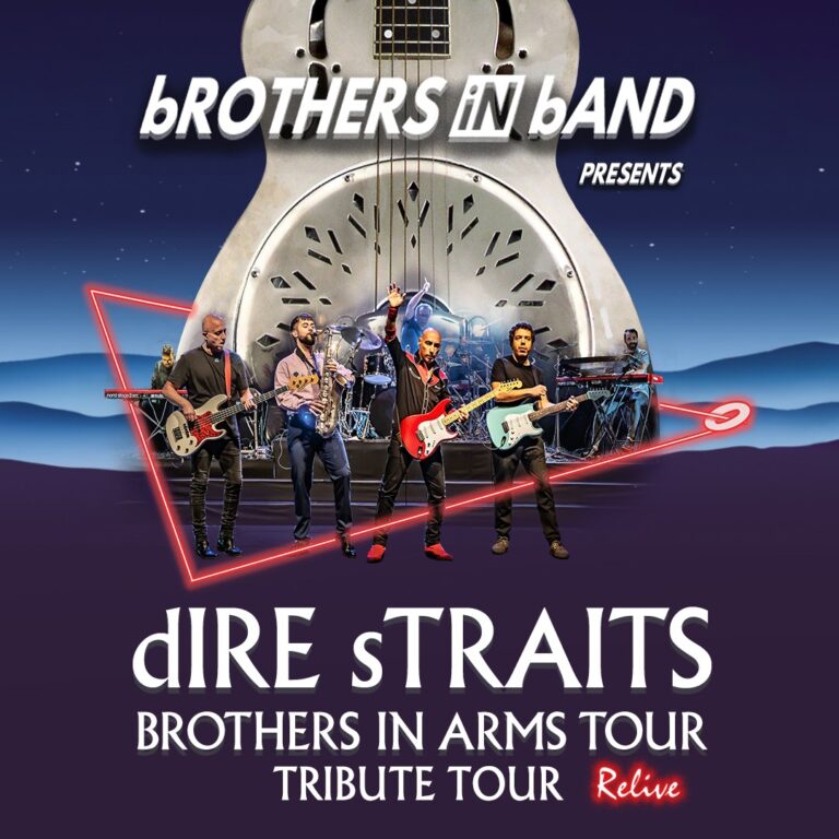 Cartel del tributo a Dire Straits Brothers in Arms