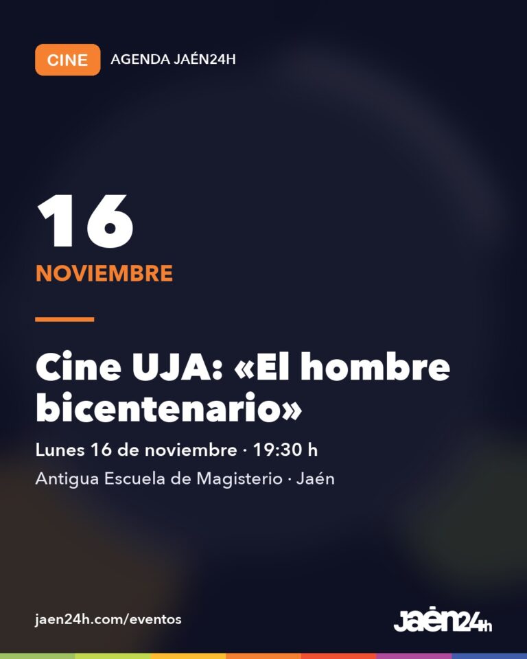 Tarjeta de la agenda de Jaén24h: «El hombre bicentenario» en el cine universitario de la UJA