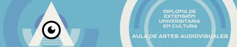 Cartel del Aula de Artes Audiovisuales de la Universidad de Jaén