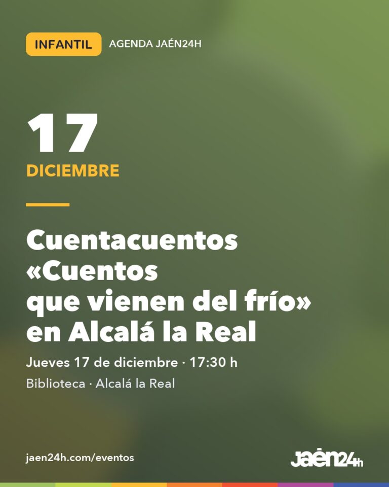 Cuentacuentos «Cuentos que vienen del frío» en Alcalá la Real