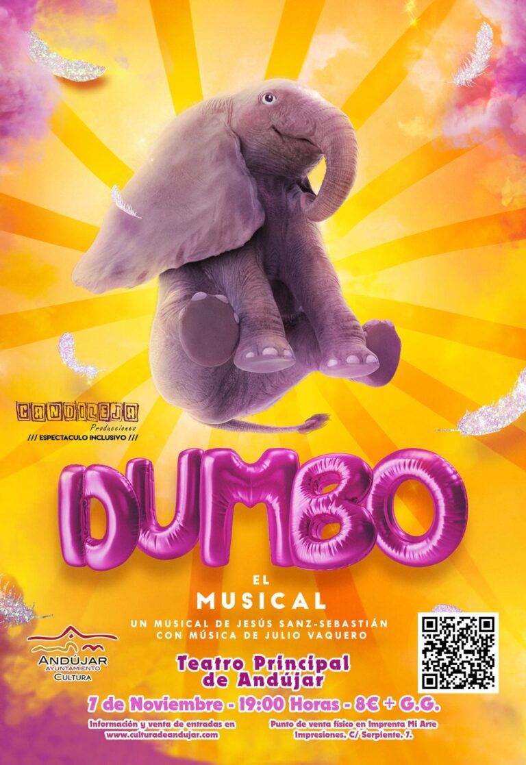 «Dumbo, el musical» en el Teatro Principal de Andújar