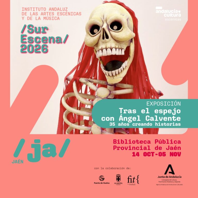 Cartel de la exposición de marionetas de Ángel Calvente