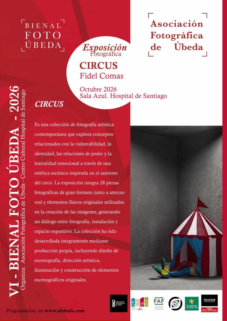 Exposición «Circus», de Fidel Comas, en el Hospital de Santiago de Úbeda
