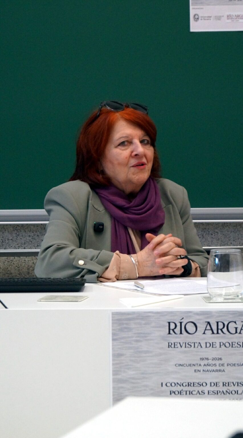 La escritora Fanny Rubio