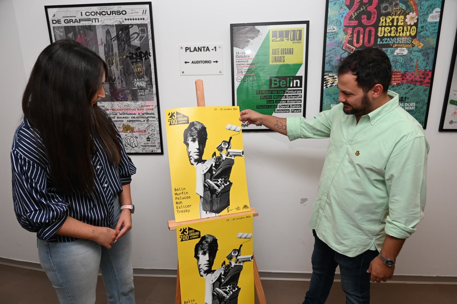 Presentación del Festival 23700 Arte Urbano de Linares 2026