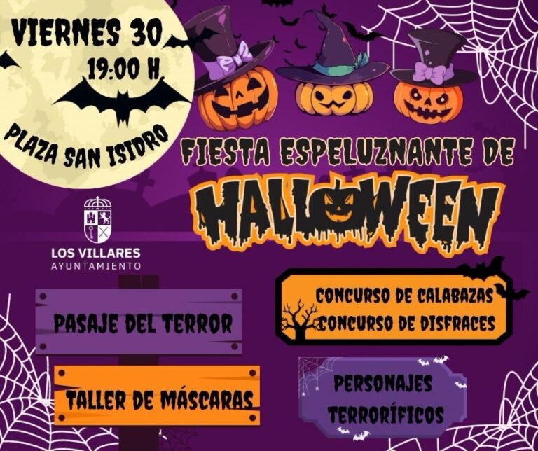 Fiesta Espeluznante de Halloween en Los Villares