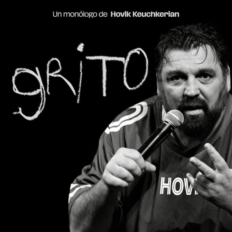 Cartel del monólogo Grito