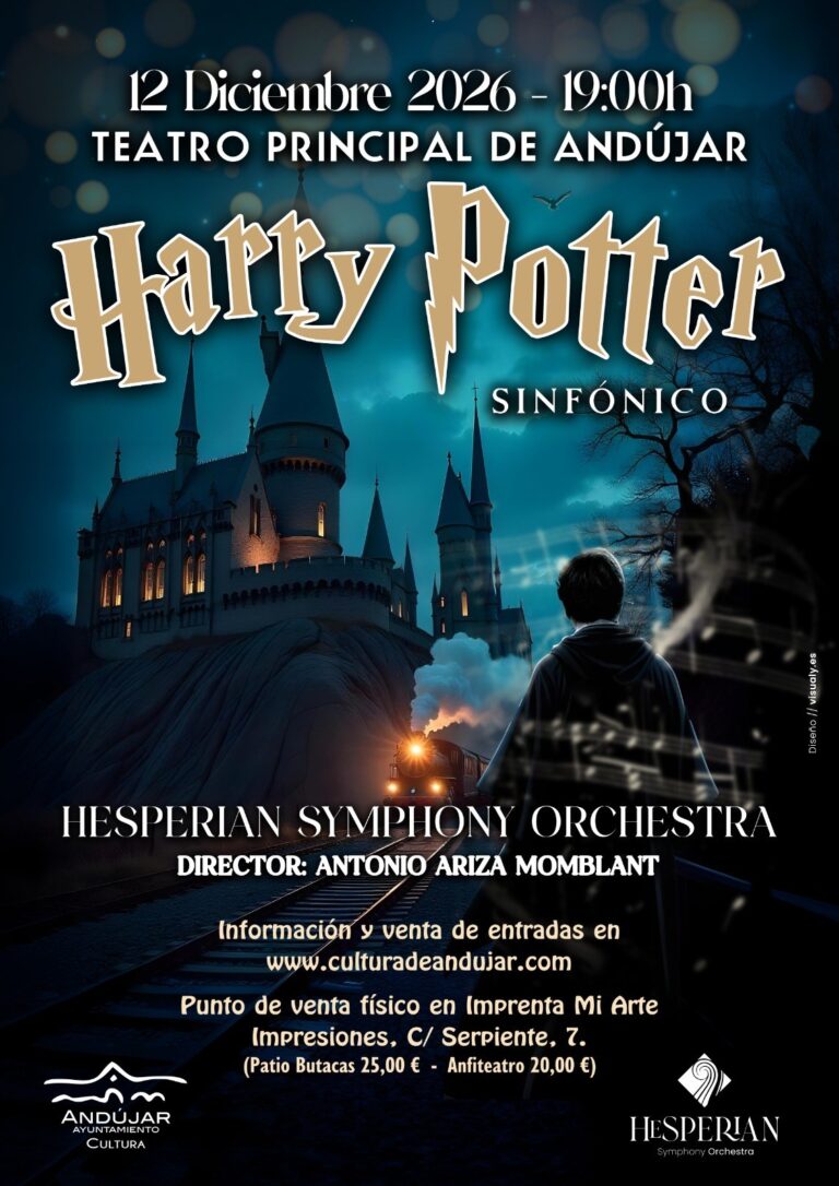 Harry Potter Sinfónico en el Teatro Principal de Andújar