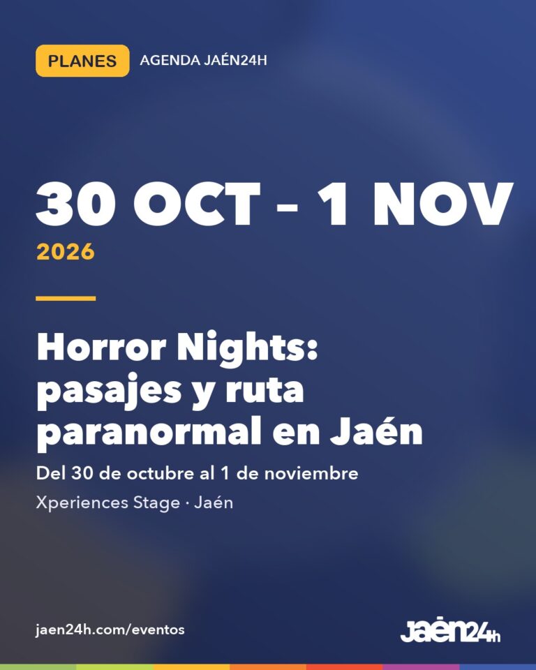 Tarjeta de Jaén24h de las Horror Nights de Halloween en Jaén