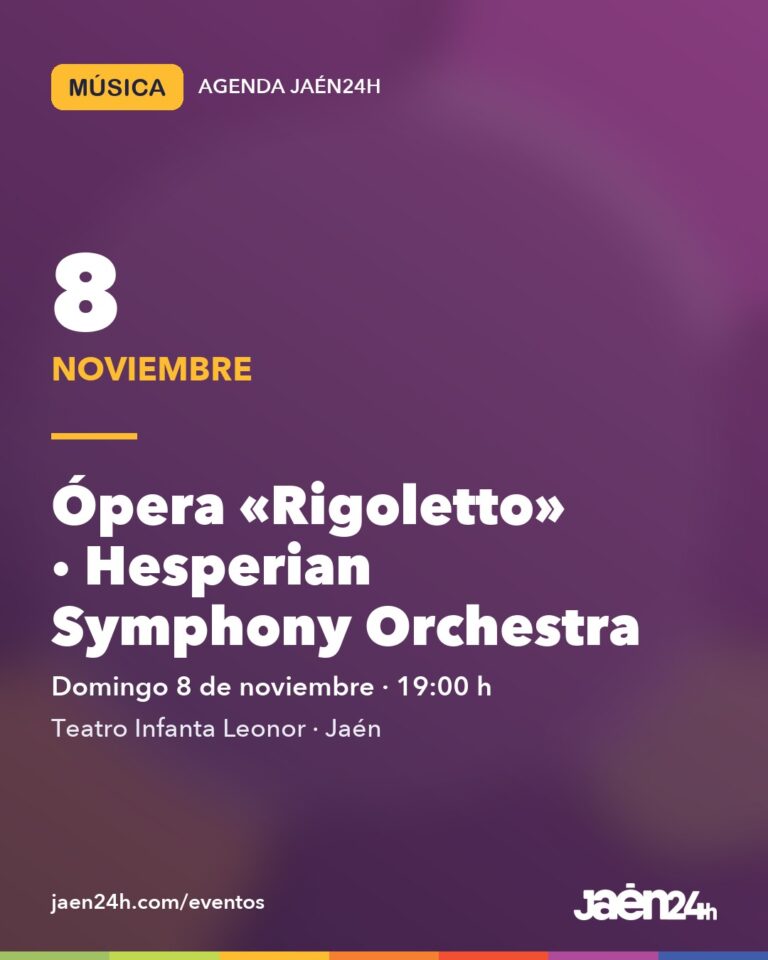 Ópera «Rigoletto», con la Hesperian Symphony Orchestra, en Jaén
