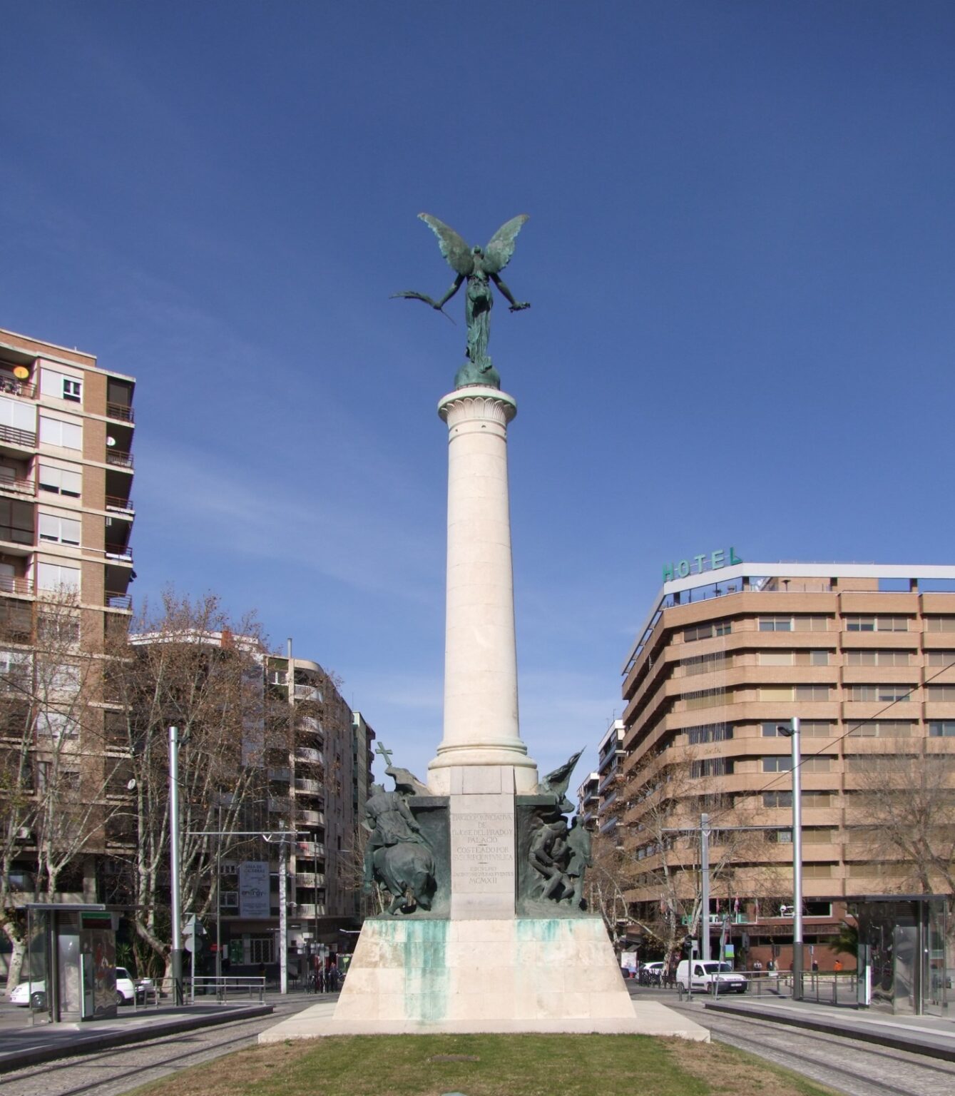 Monumento a las Batallas, en la plaza de las Batallas de Jaén