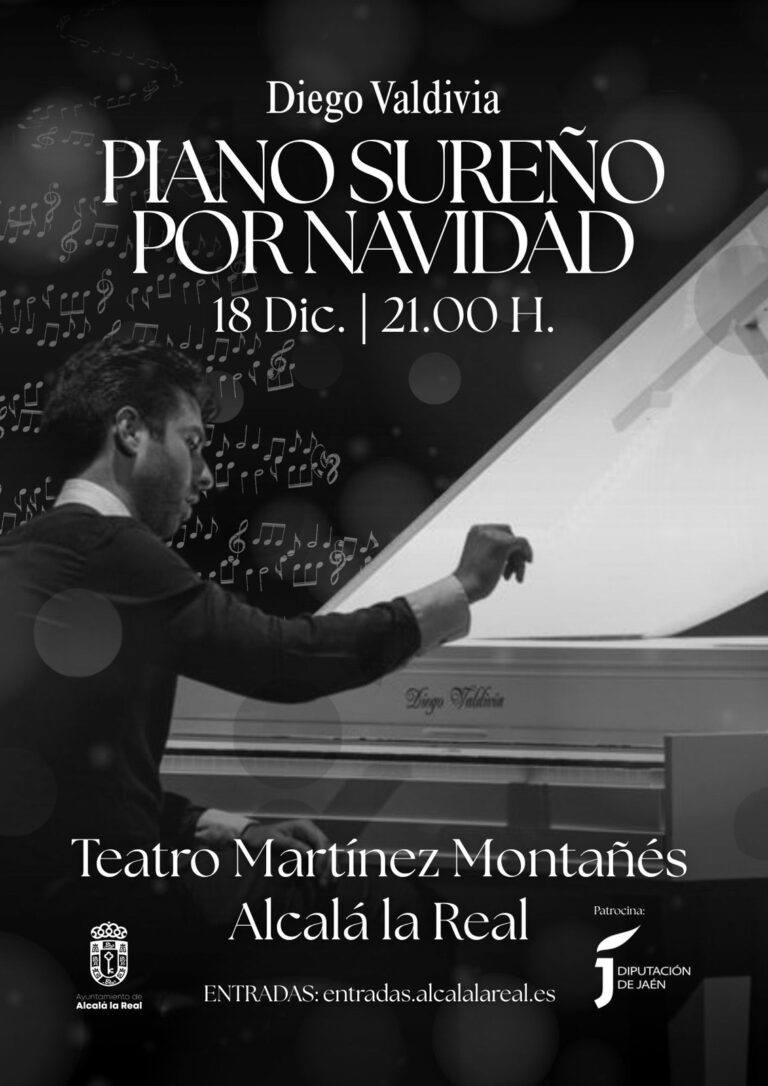 «Piano Sureño por Navidad», de Diego Valdivia, en Alcalá la Real