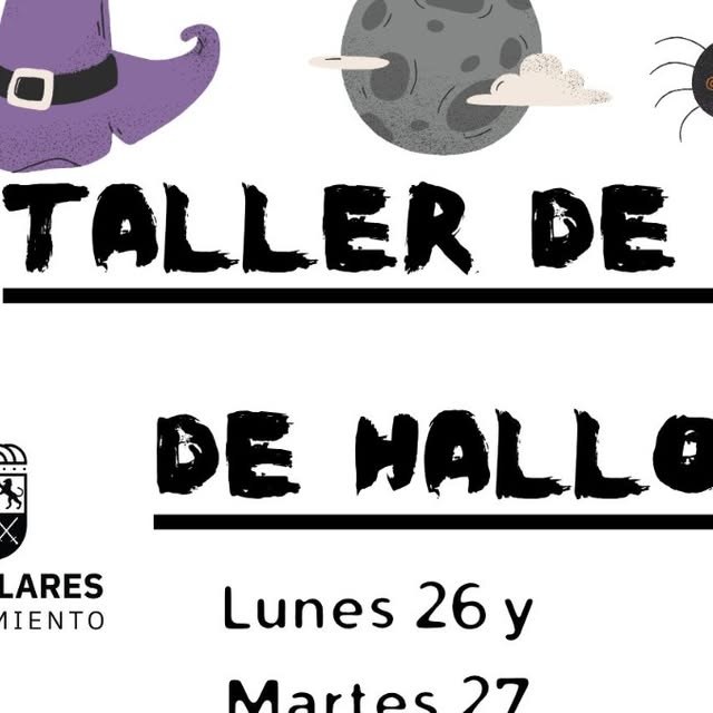Taller de adornos de Halloween para niños en Los Villares