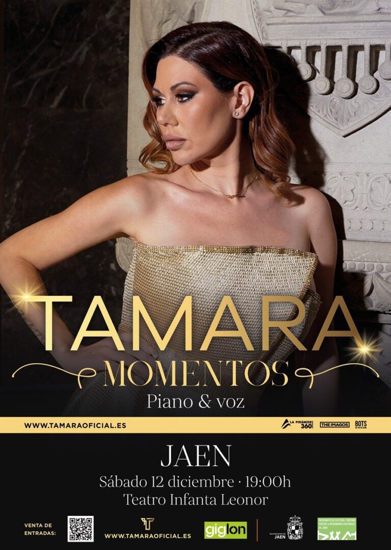 Tamara presenta «Gira Momentos» en el Teatro Infanta Leonor