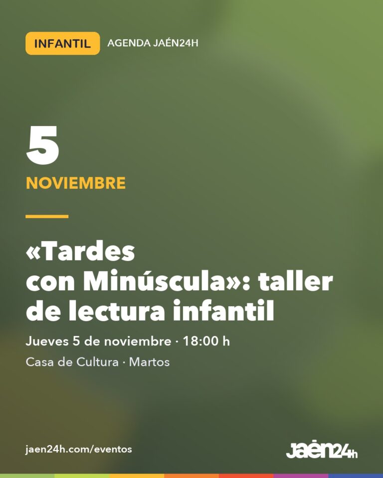 Tarjeta de agenda de Tardes con Minúscula en Martos