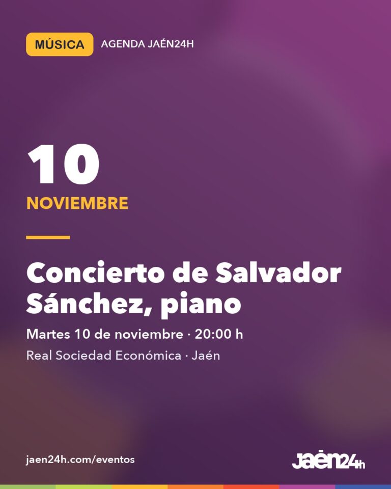 UJA.Cultura en la Económica: Salvador Sánchez al piano
