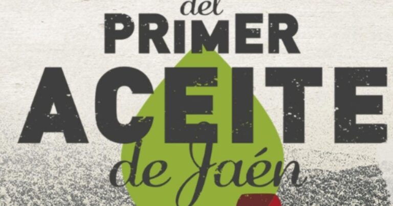 Cartel de la XIII Fiesta del Primer Aceite de Jaén en Úbeda