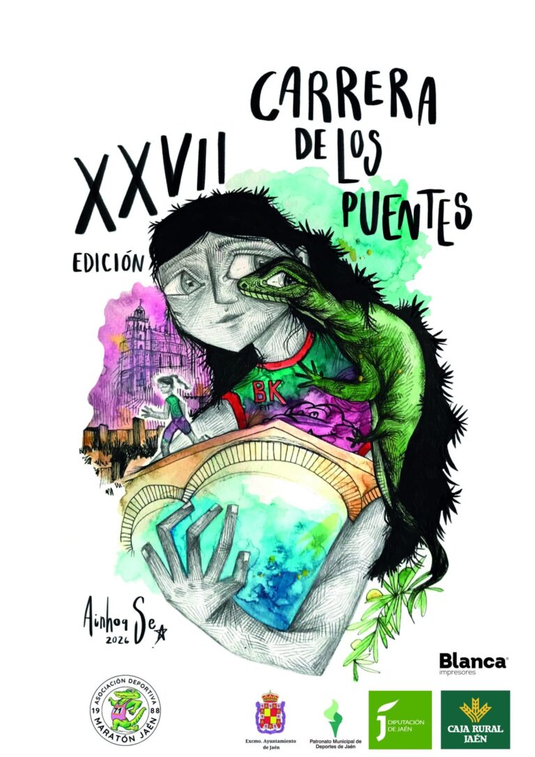 Cartel de la XXVII Carrera a los Puentes de Jaén